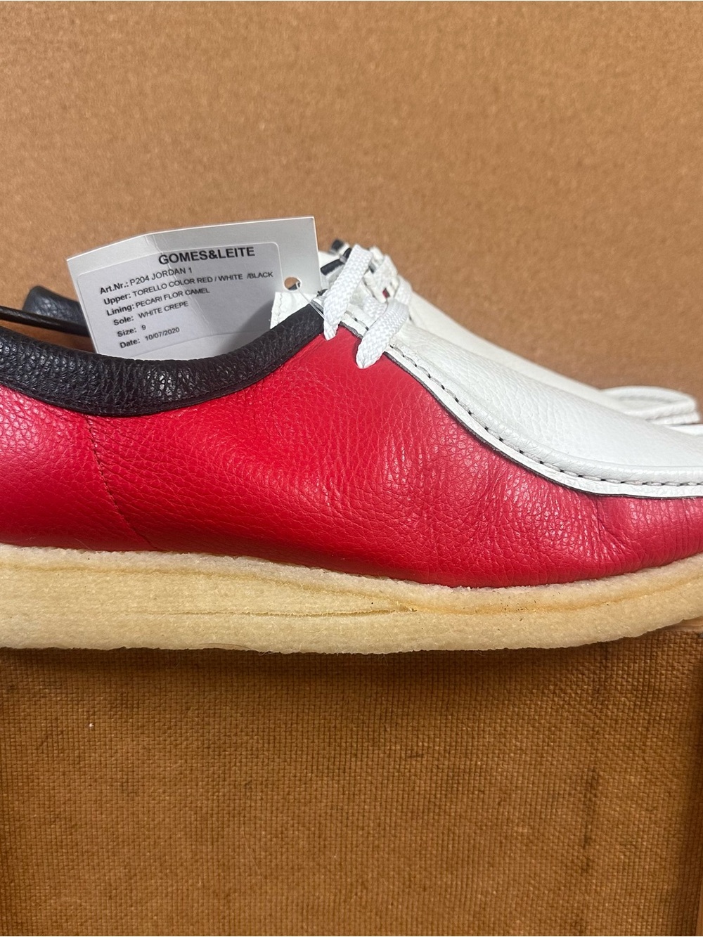 Padmore & Barnes "Jordan 1" inspiration shoe